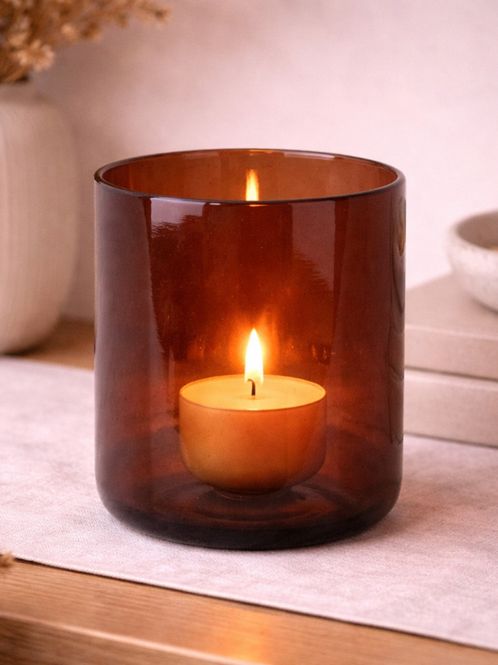 Hovedbilde Telysholder – Warm Brown