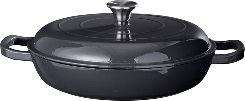 Støpejernsgryte med lokk - 30 cm